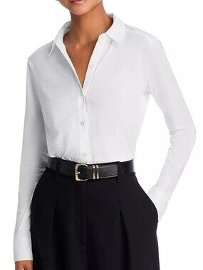 Theory Button Down Pima Cotton Shirt